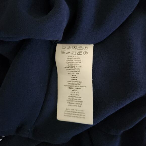 MICHAEL MICHAEL KORS Blue Zephyr Reptile Print Maxi Dress Size L - Picture 11 of 13